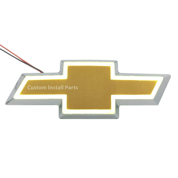 OEM 12335700 Grille Mounted Gold Bowtie Emblem for Chevy